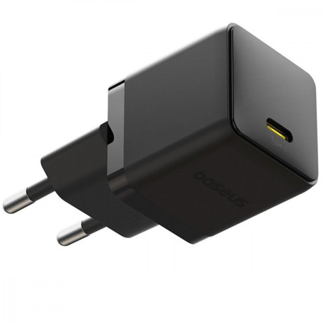 Зарядное устройство Baseus Palm Fast Charger 20W (Type-C) + Кабель Type-C to Lightning 20W (1m) black (E0116401)