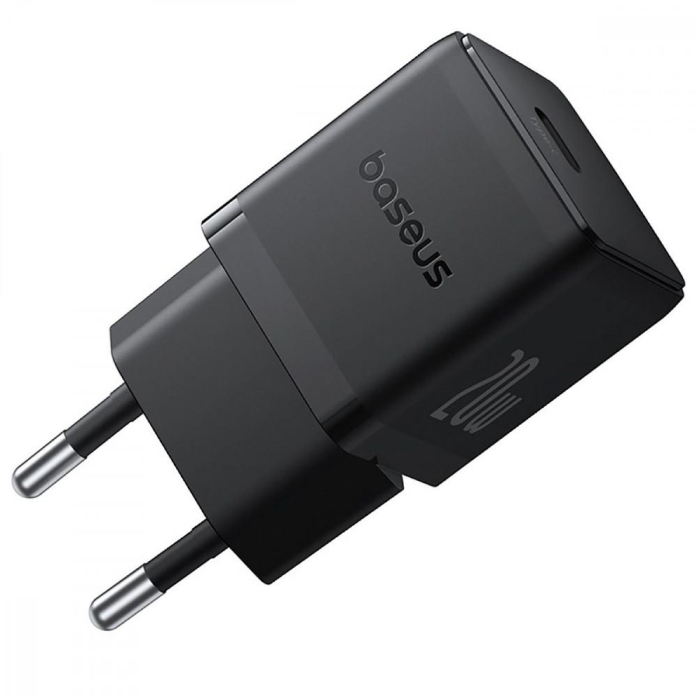 Зарядное устройство Baseus Palm Fast Charger 20W (Type-C) + Кабель Type-C to Lightning 20W (1m) black (E0116401)