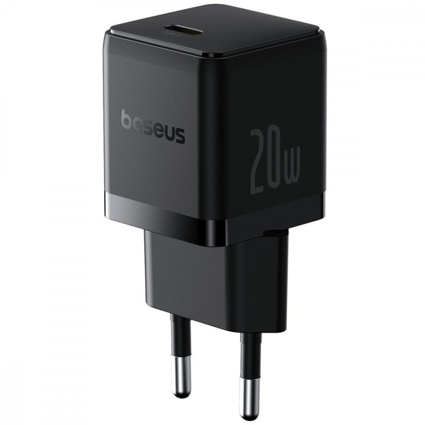 Зарядное устройство Baseus Palm Fast Charger 20W (Type-C) + Кабель Type-C to Lightning 20W (1m) black (E0116401)