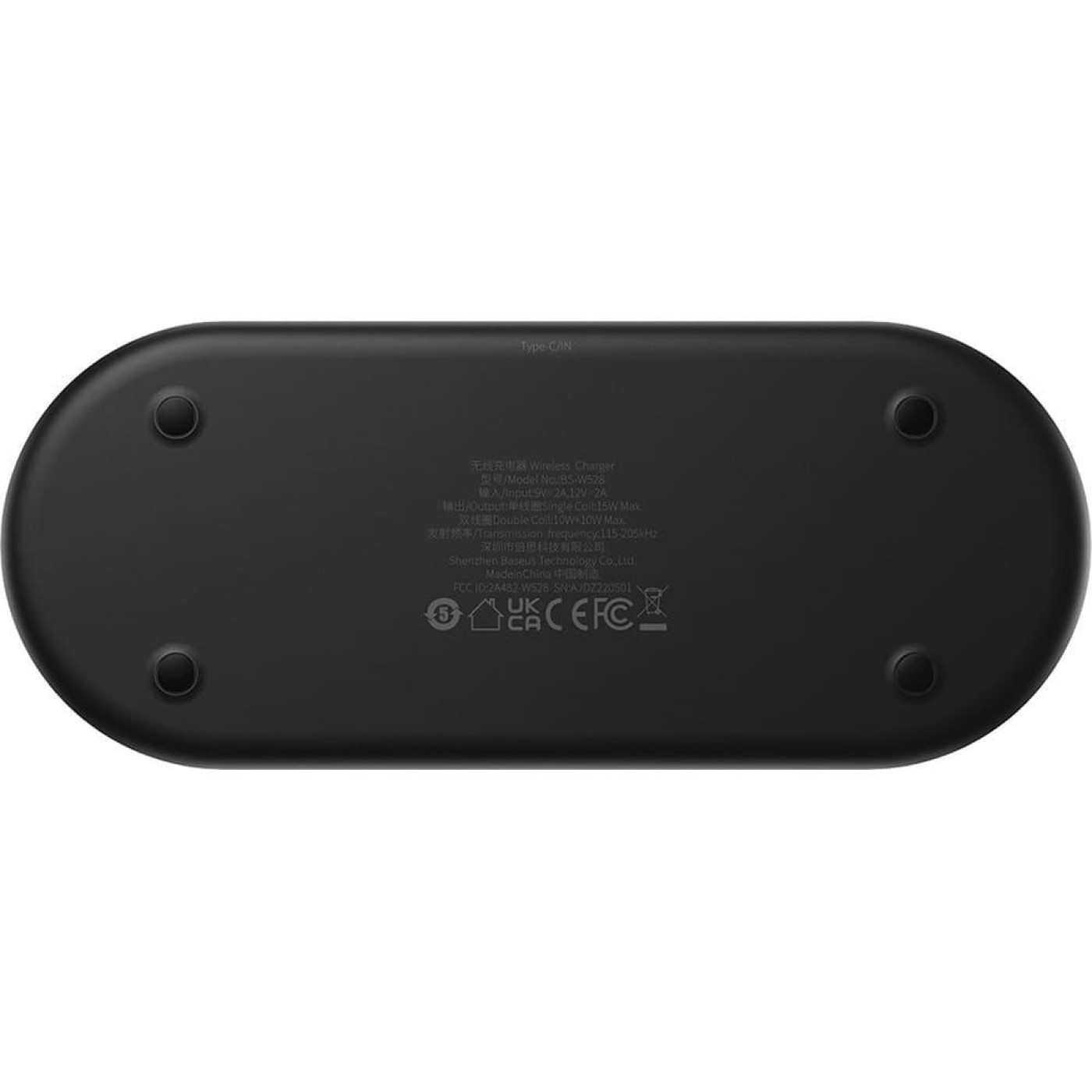 Зарядний пристрій Baseus Digital LED Display 2in1 20W black (WXSX010101)