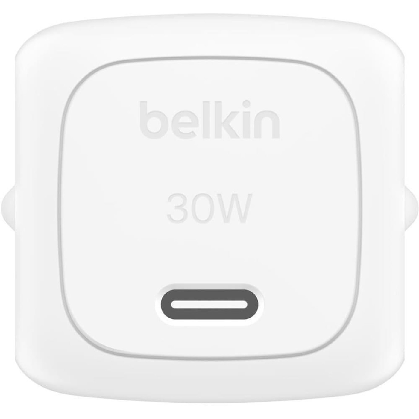 Зарядное устройство BELKIN 30Вт USB-С PD PPS, кабель USB-С > USB-C, 1м, PVC, билий (WCA008KQ1MWH-B6)