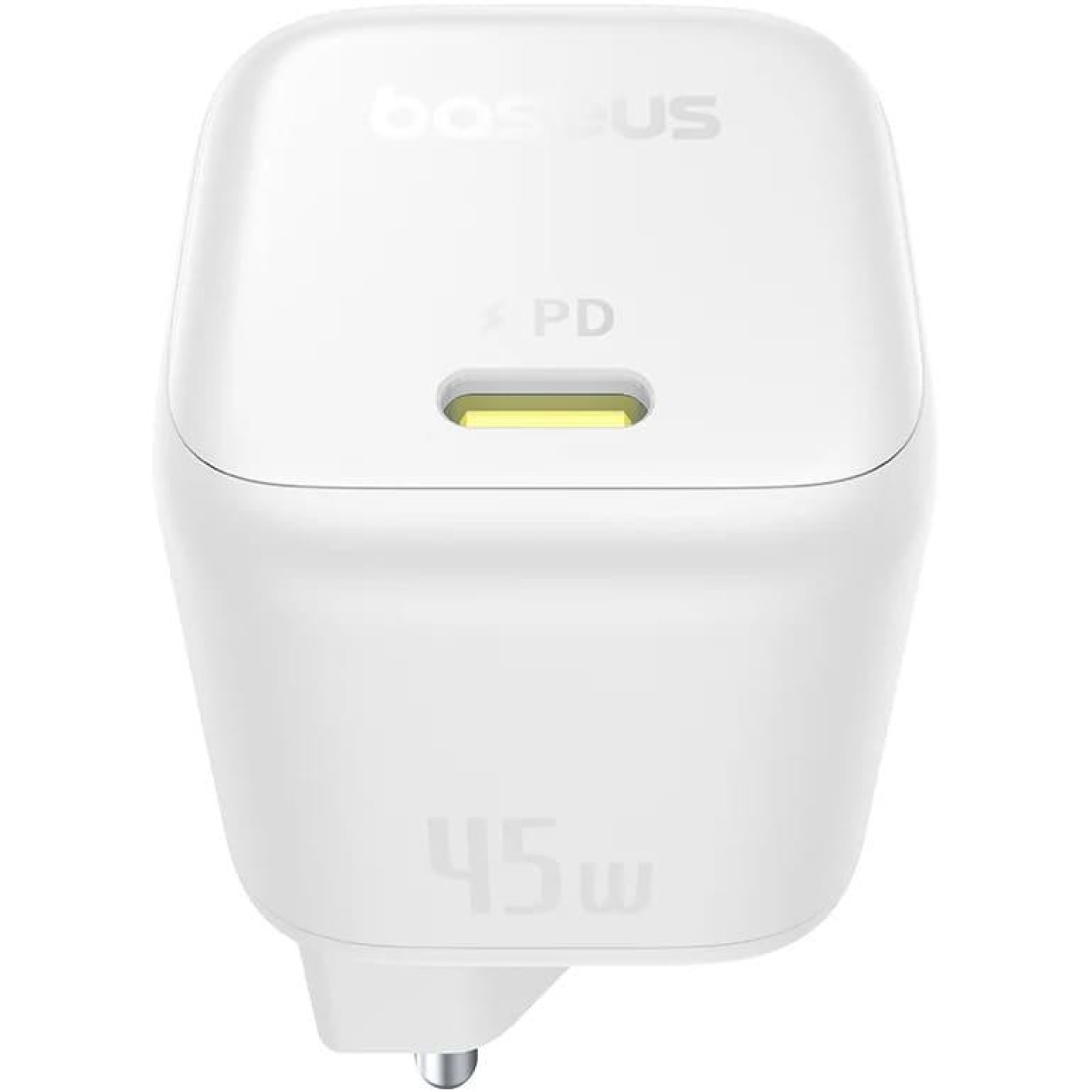 Зарядное устройство Baseus PicoGo GaN Fast Charger 1C 45W EU Moon White (P10176800213-00)
