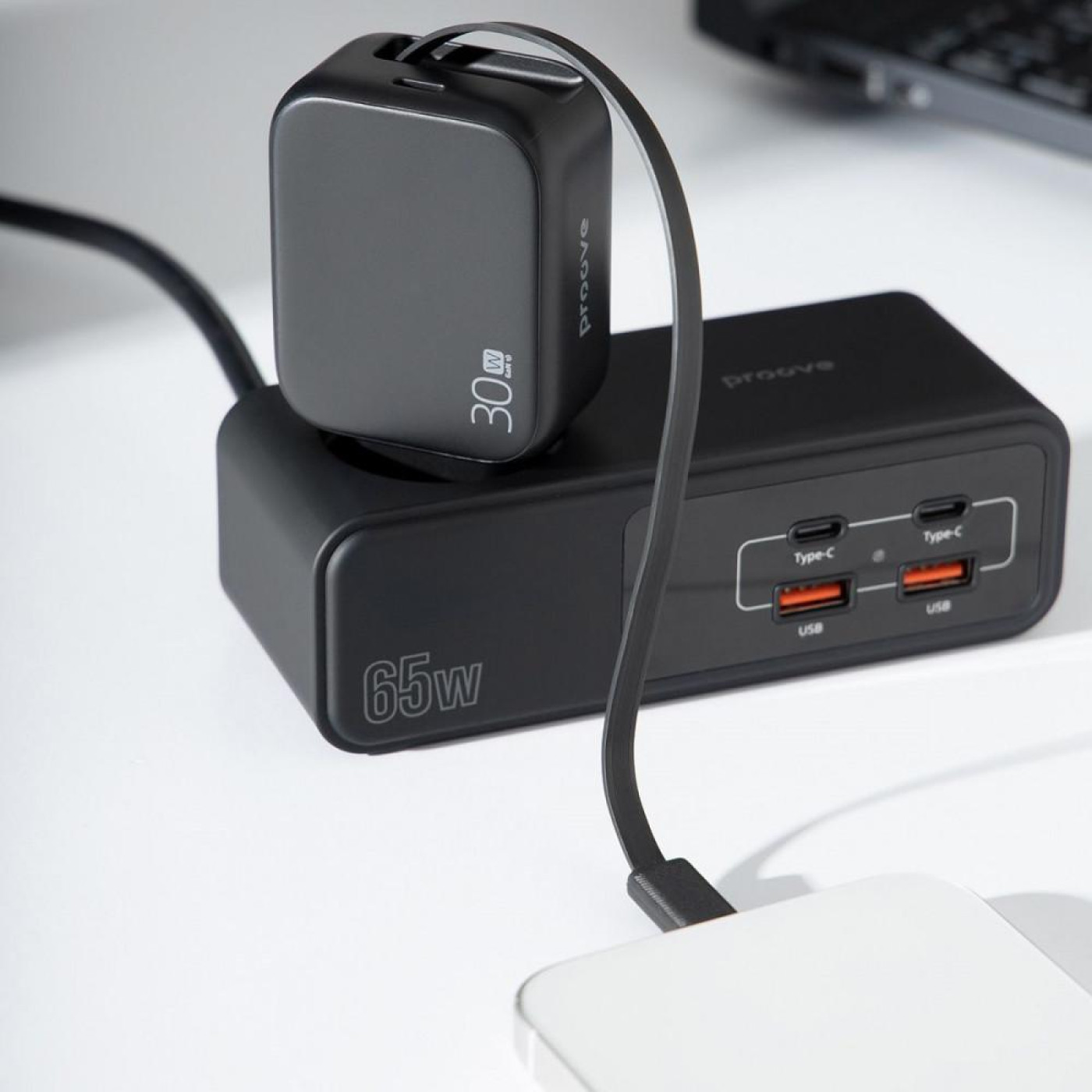 Зарядное устройство Proove Fixtape GaN (Type-C) 30W black (WCFP30010201)