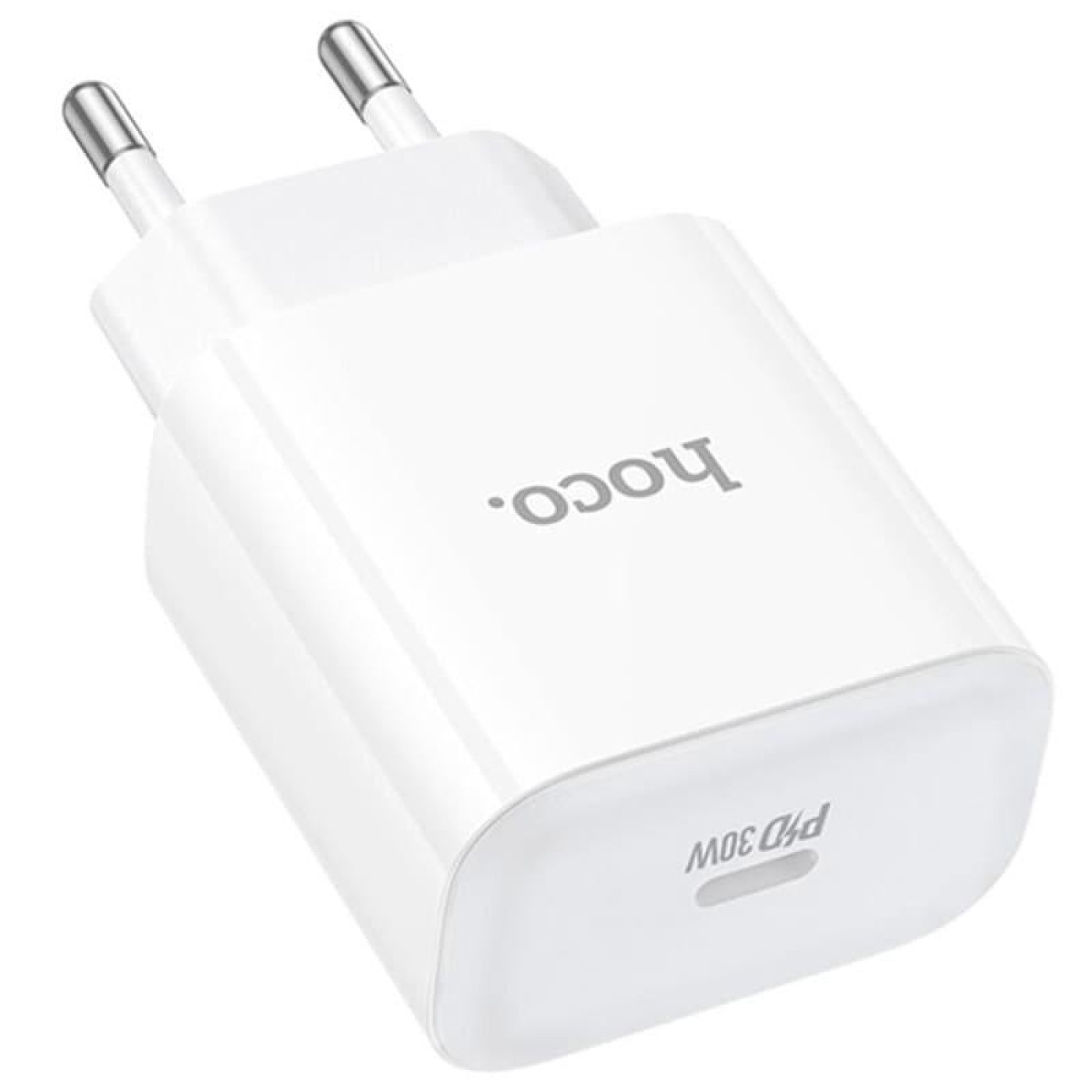 Зарядное устройство Hoco C76A Pro Majestic single port PD30W charger White (6942007616300)