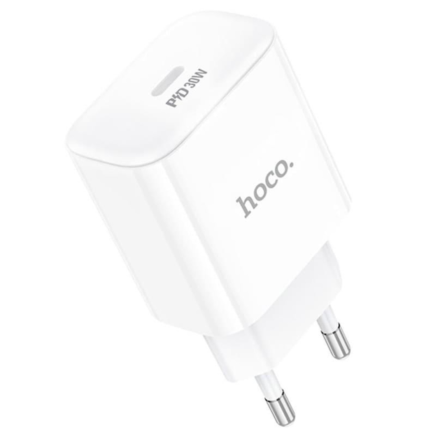 Зарядное устройство Hoco C76A Pro Majestic single port PD30W charger White (6942007616300)