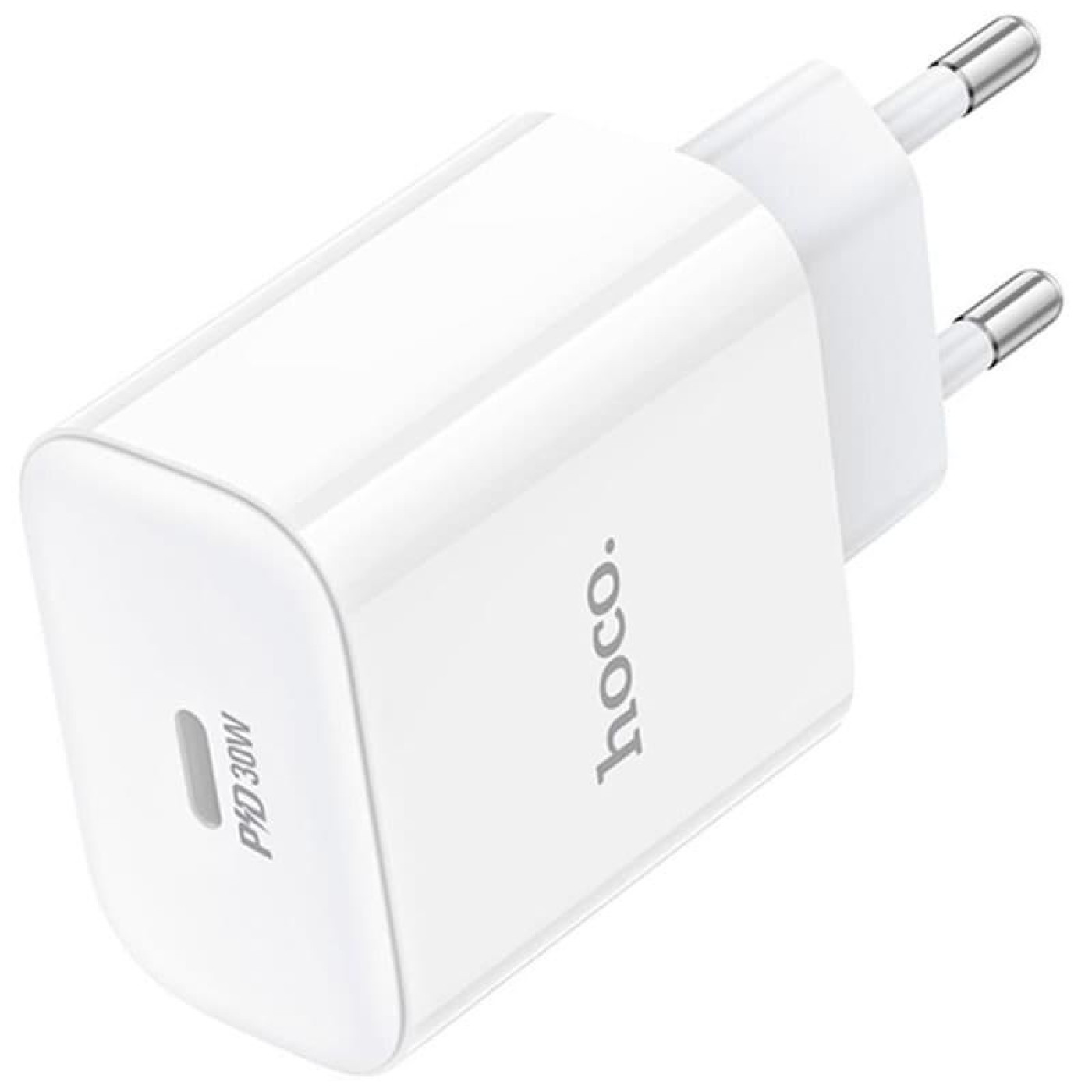 Зарядное устройство Hoco C76A Pro Majestic single port PD30W charger White (6942007616300)