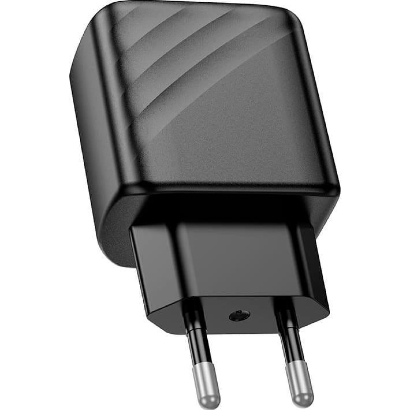 Зарядное устройство Hoco CS23A Sunlight dual port PD30W+QC3.0 charger Black (6942007609944)