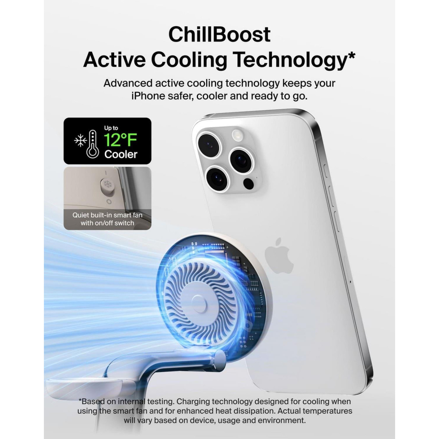 Зарядний пристрій бездротовий Belkin UltraCharge Pro 3-in-1 Magnetic Charging Dock 25Вт, Sand