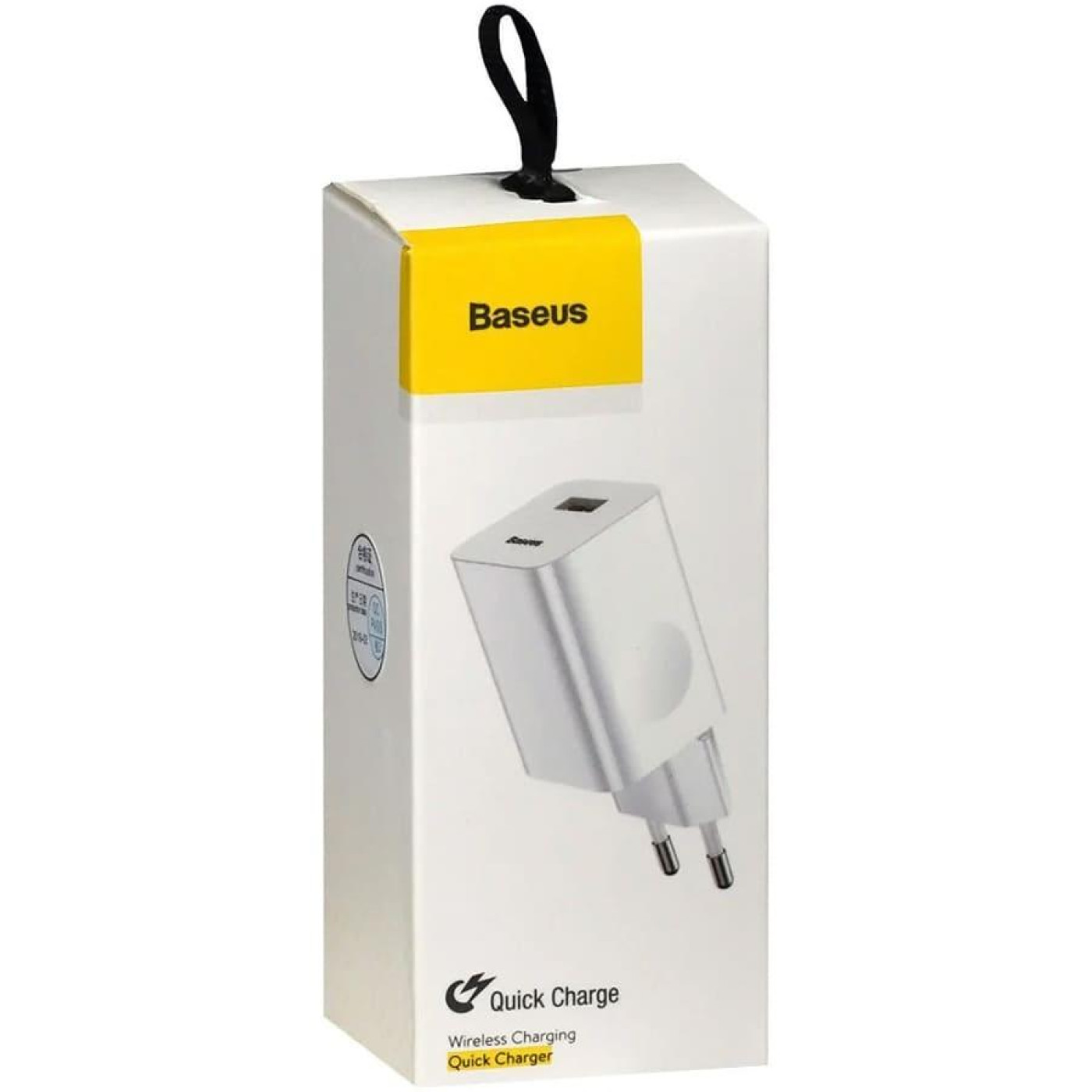 Зарядное устройство Baseus Wall Charger QC3.0 white (CCALL-BX02)