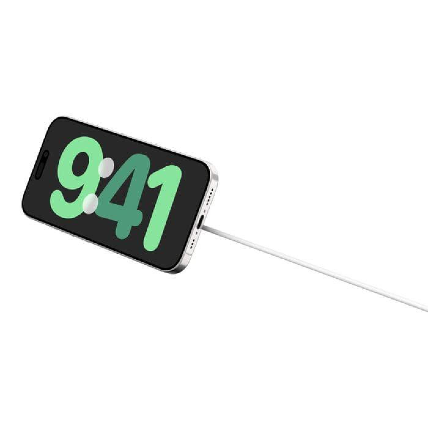 Зарядний пристрій Belkin UltraCharge Magnetic Kickstand 15Вт, білий (WIA011HQWH)