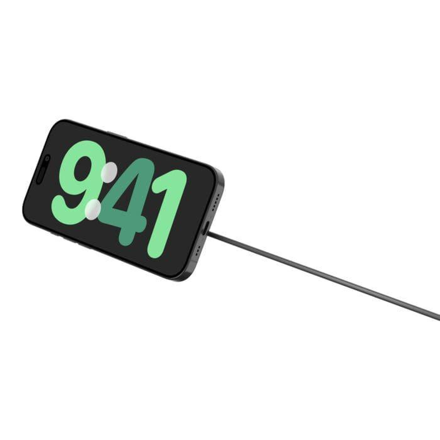 Зарядний пристрій Belkin UltraCharge Magnetic Kickstand 15Вт, чорний (WIA011HQBK)