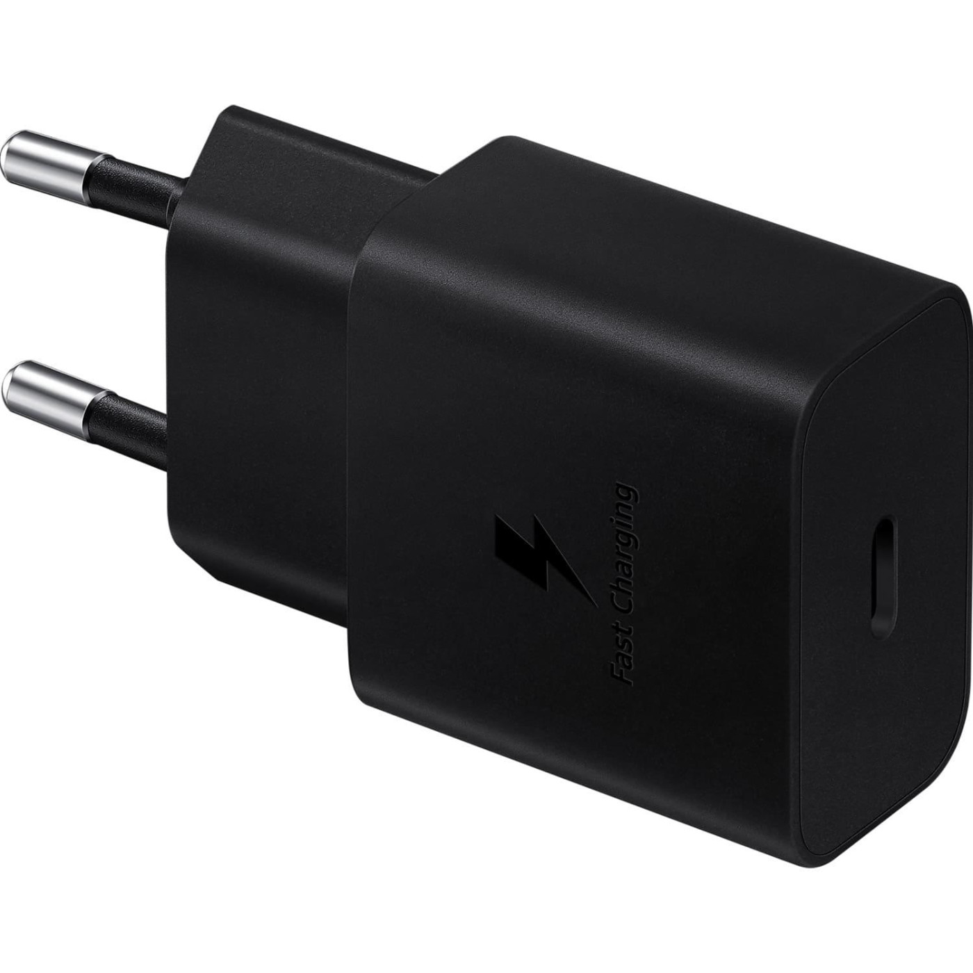 Зарядний пристрій Samsung 15Вт USB-С, кабель USB-C > USB-C, 1м, чорний (EP-T1510XBEGEU)