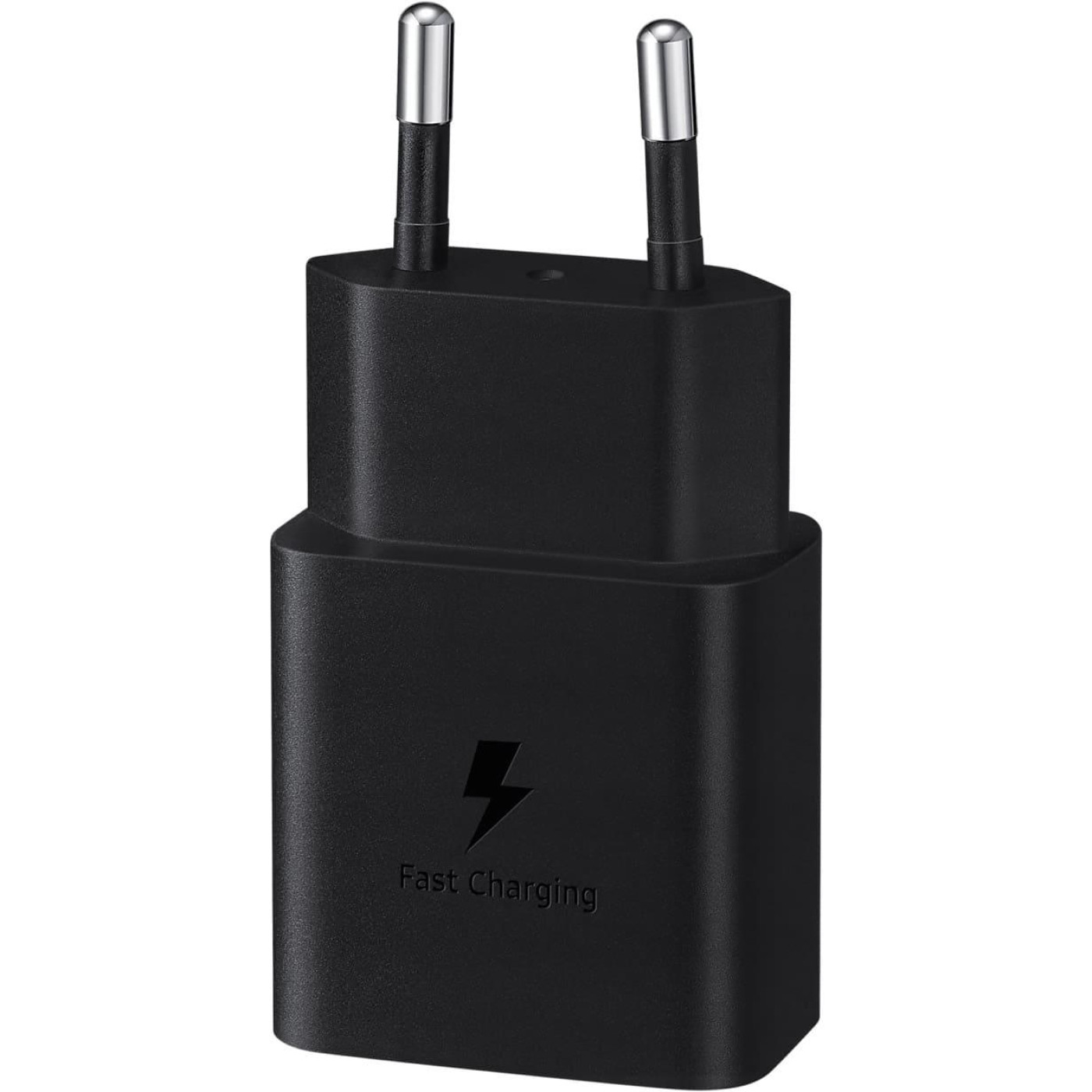 Зарядний пристрій Samsung 15Вт USB-С, кабель USB-C > USB-C, 1м, чорний (EP-T1510XBEGEU)