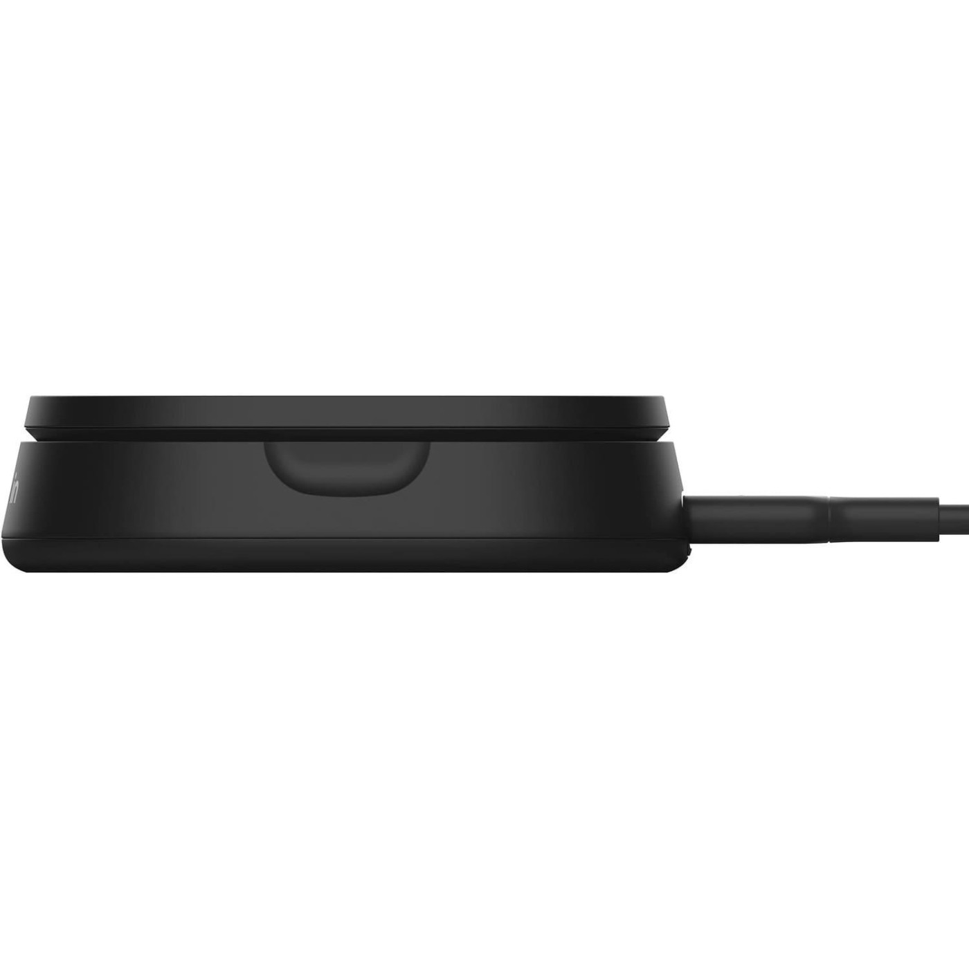 Зарядний пристрій Belkin 15Вт Magnetic Stand Qi2, чорний (WIA008VFBK)