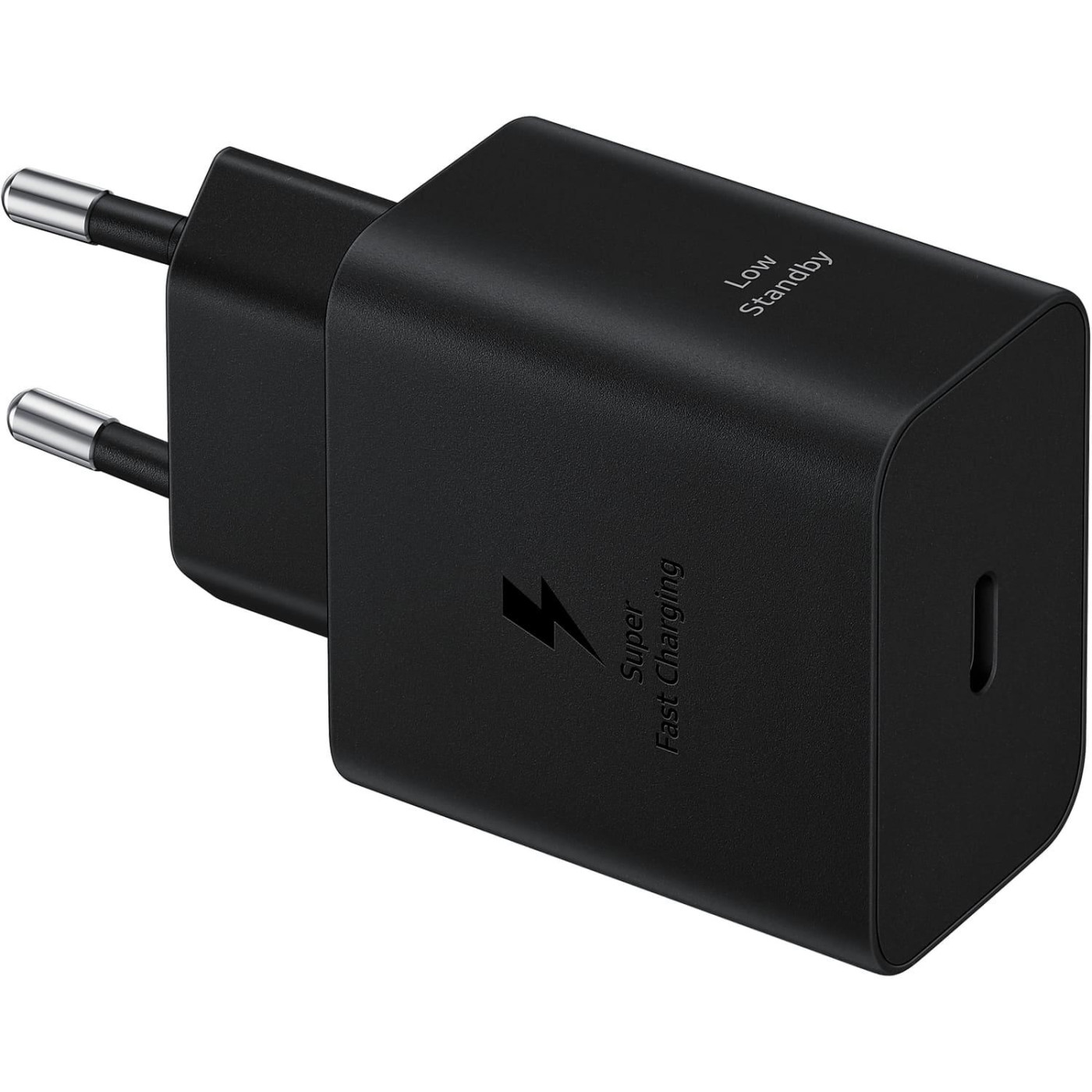 Зарядное устройство Samsung 45Вт USB-С PD PPS, кабель USB-C > USB-C, 1.8м, чорний (EP-T4511XBEGEU)