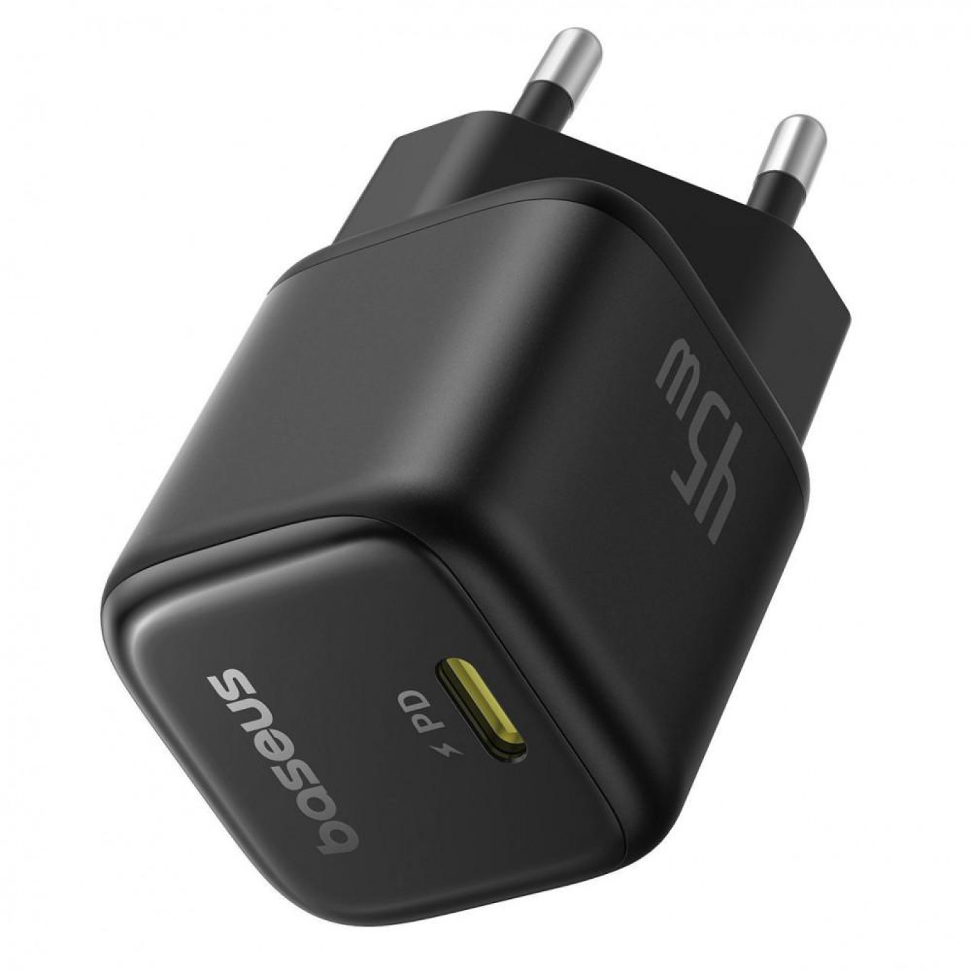 Зарядное устройство Baseus PicoGo GaN Fast Charger 1C 45W EU Cosmic Black (P10176800123-00)