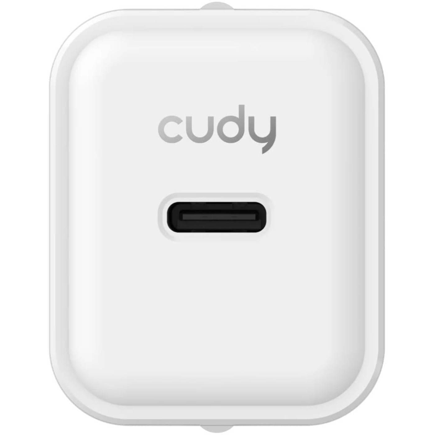 Зарядное устройство Cudy 1xUSB 20W, (GaN, 1хUSB-C, QC+PD 3.0, вилка ЄС, для iPhone серии 12 та новиших мод. (CH20_EU)