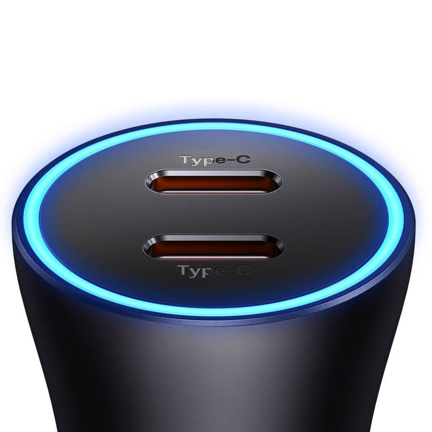 Автомобільний інвертор Baseus Golden Contactor Pro 40W Type-C + Type-C dark gray (CGJP000013)