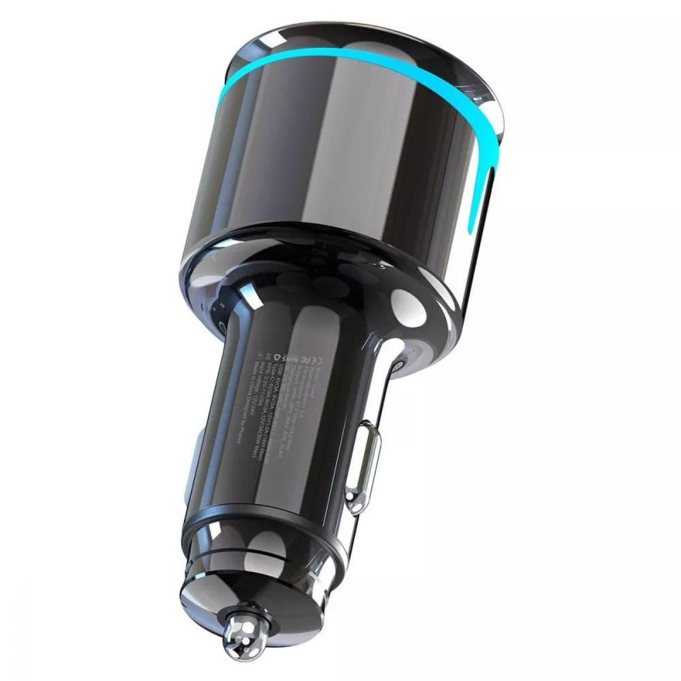 Автомобильное зарядное устройство Proove FM Launcher Nexus 30W (PD+QC3.0) Type-C+USB black (FMNX30110001)