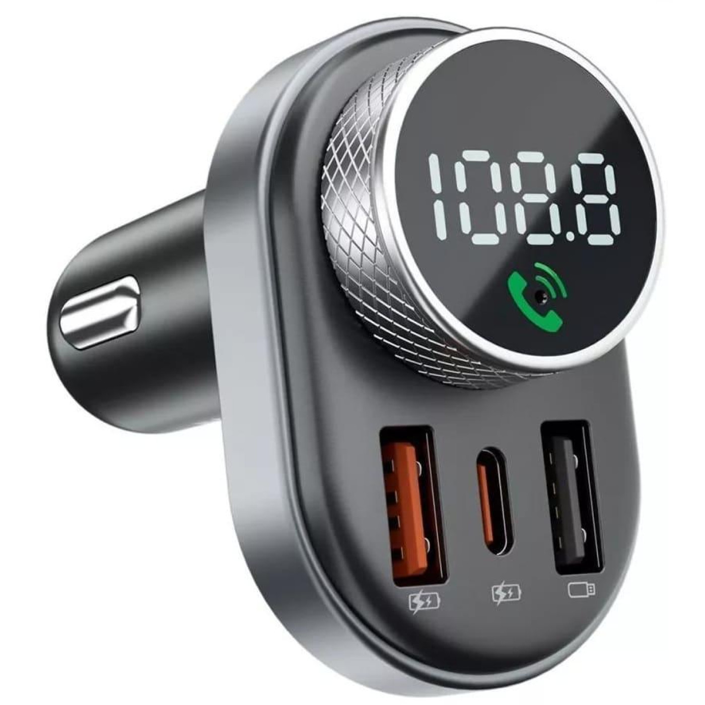 Автомобильное зарядное устройство Proove FM Launcher Sound Link 30W (PD+QC3.0) Type-C+USB black (FMSL30110001)