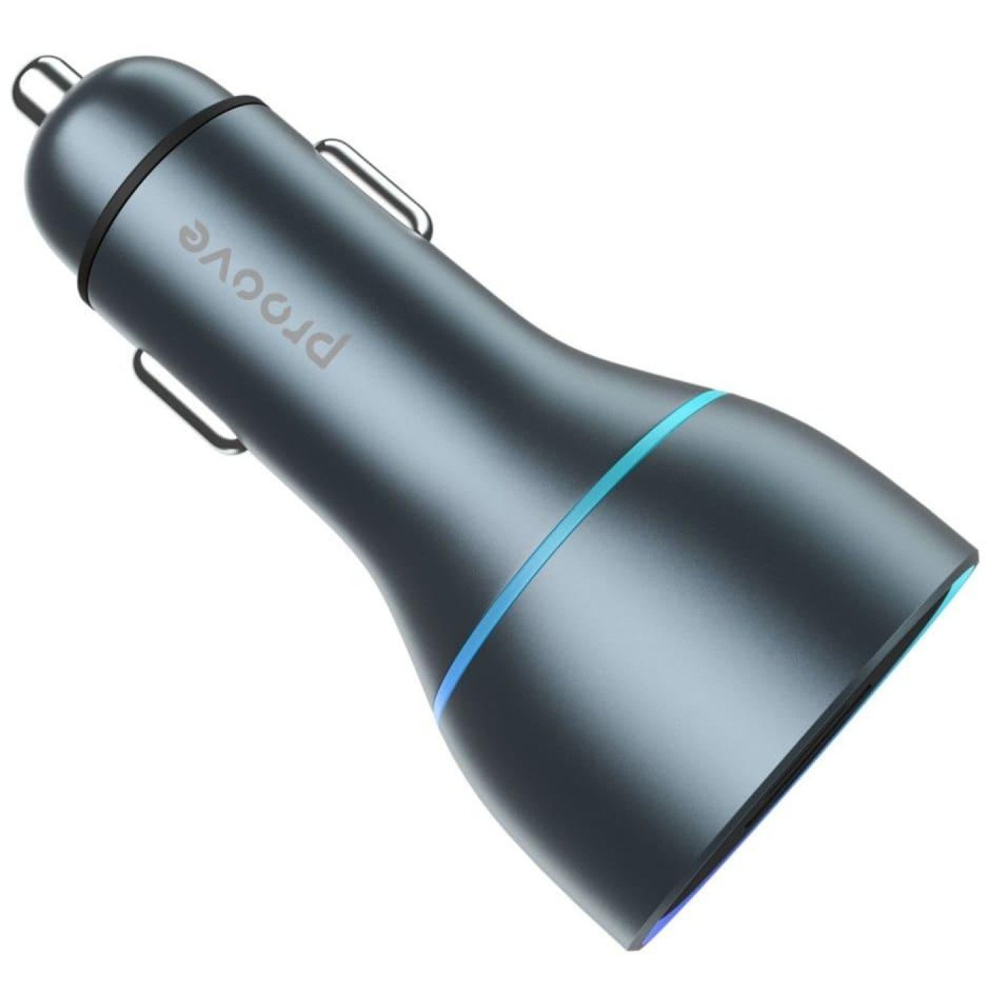 Автомобильное зарядное устройство Proove Super Charge 130W (2 Type-C + USB) metal gray (ACSC13120004)
