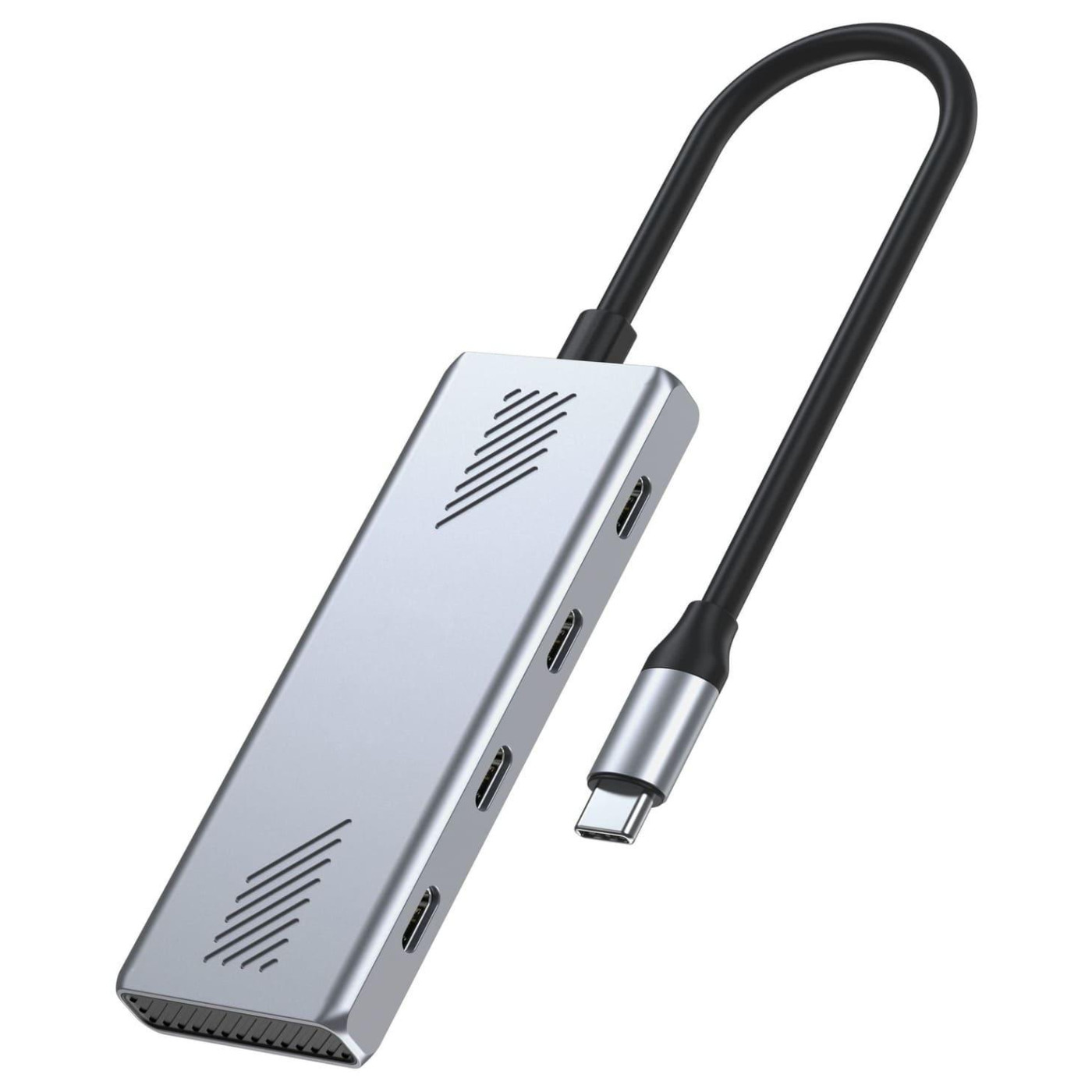 Хаб Gembird UHB-CM-U310-C4-01 на 4 порти USB 3.2