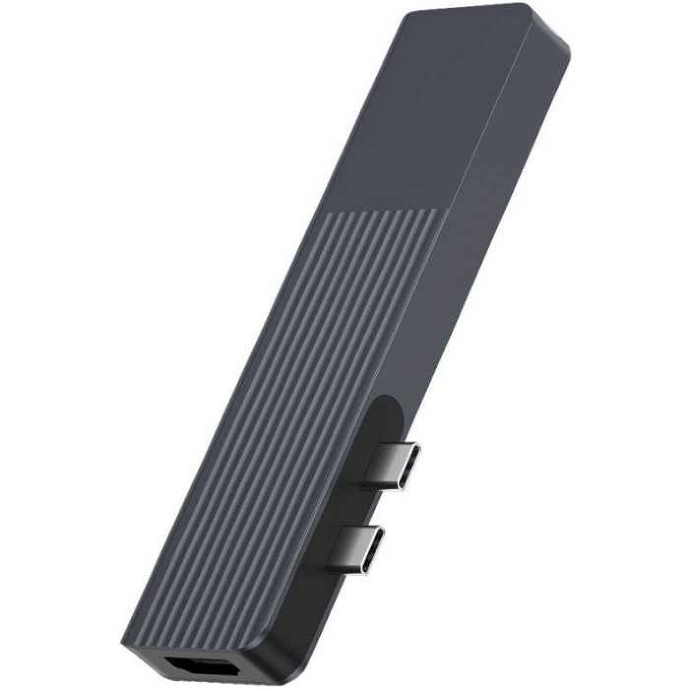 USB-Хаб Rapoo USB-C хаб UCM-2003, 7 в 1, черный (UCM-2003)