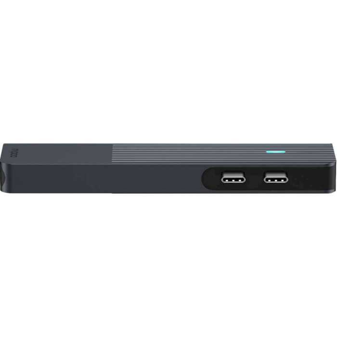 USB-Хаб Rapoo USB-C хаб UCM-2003, 7 в 1, черный (UCM-2003)