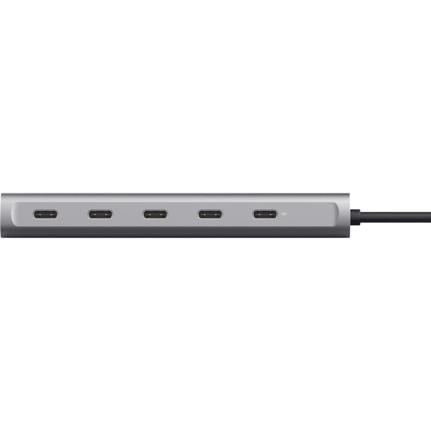 USB-Хаб Trust Halyx USB-C > 5xUSB-C , Алюміній, 0.1м, сірий (25136_TRUST)