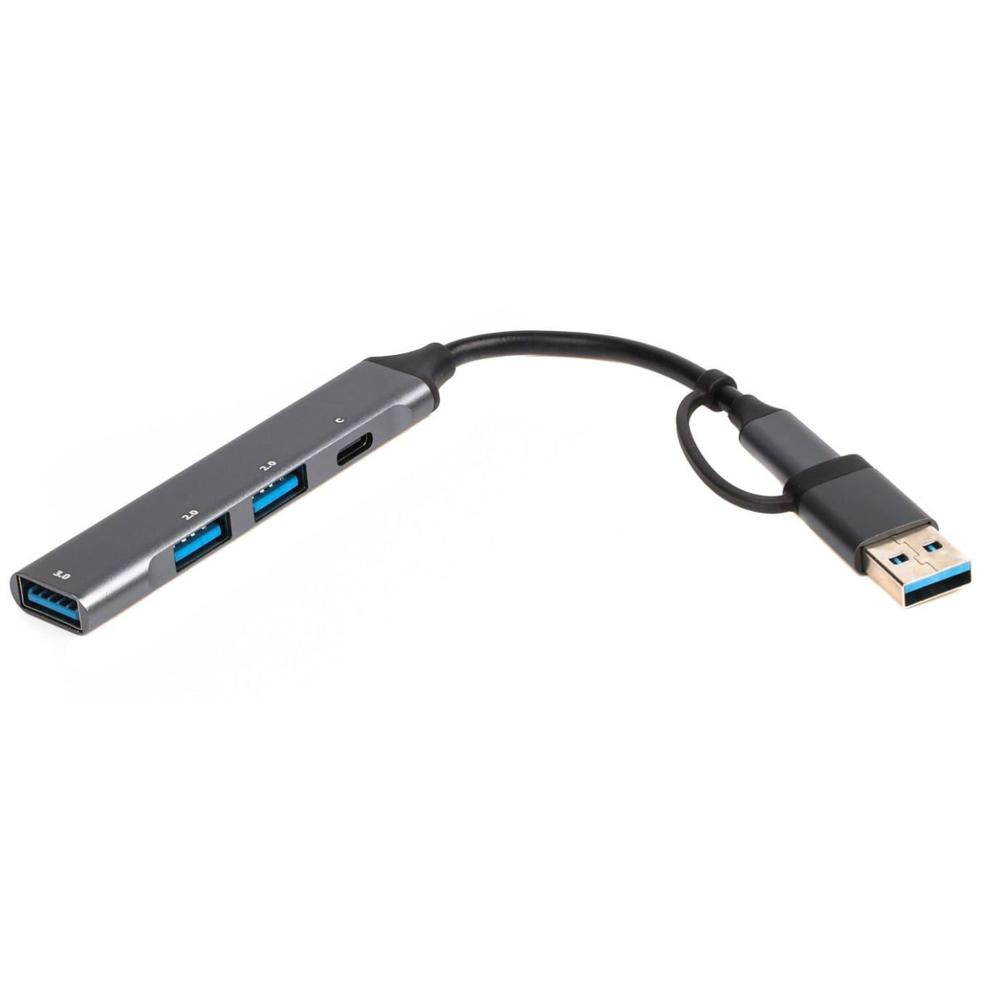 USB-Хаб Maxxter USB 3.0 HU3C-4P1CN-01 (HU3C-4P1CN-01)