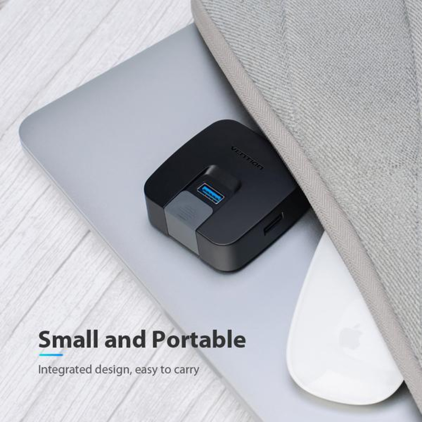 USB-Хаб Vention 4-Port USB 3.0, 0.5 m (CHBBD)