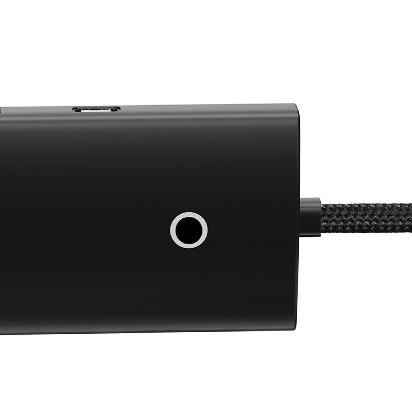 USB-Хаб Baseus Lite Series 4-Port Type-C HUB Adapter (Type-C to USB 3.0*4) 25cm Black (WKQX030301)