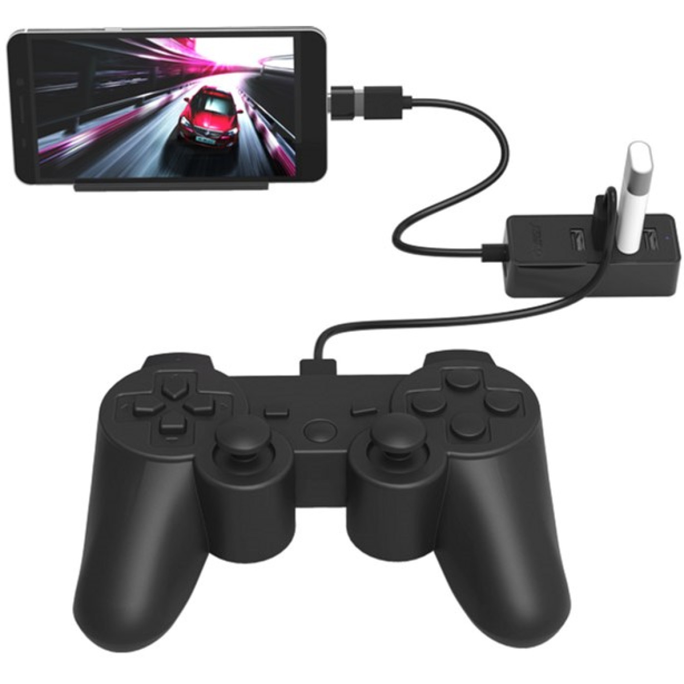 USB-Хаб Orico USB 2.0 4 port (W5P-U2-030-BK-PRO) (CA911424)