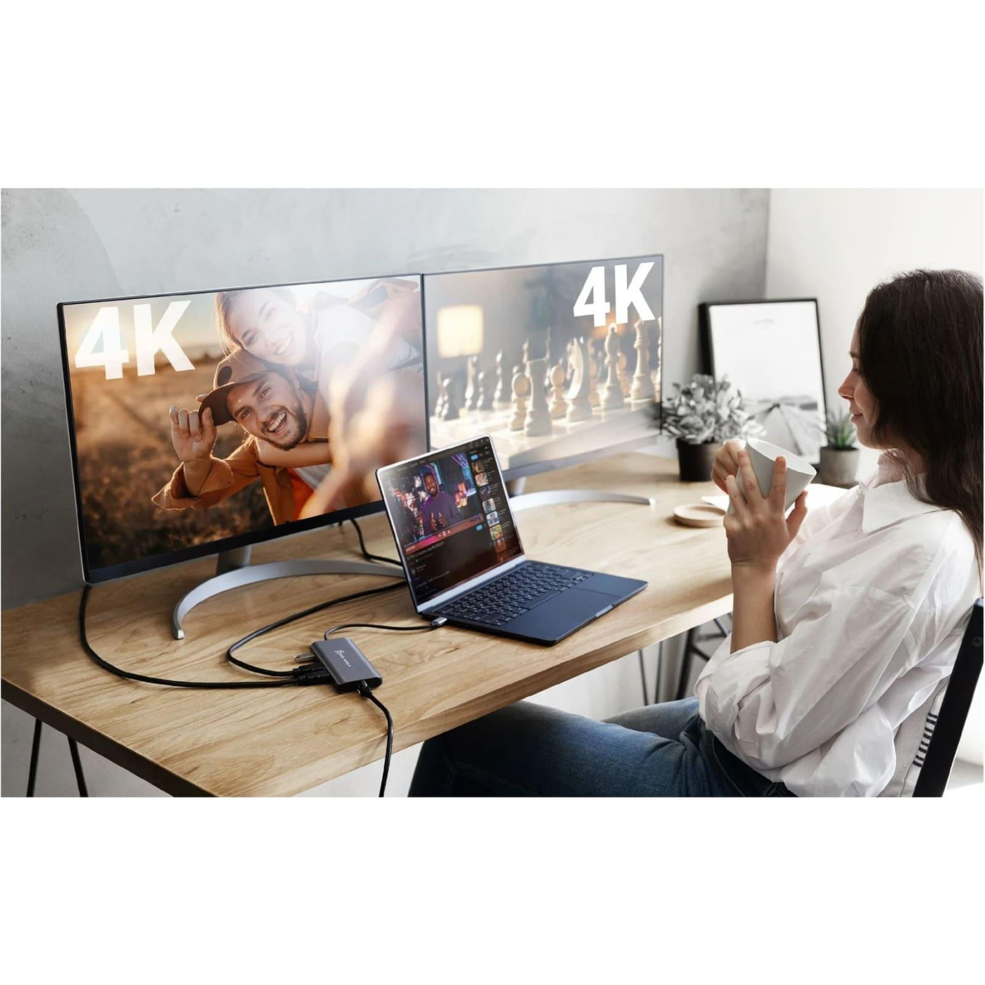 USB-Хаб j5create JCD398-N, USB Type-C 5-в-1 (JCD398-N)