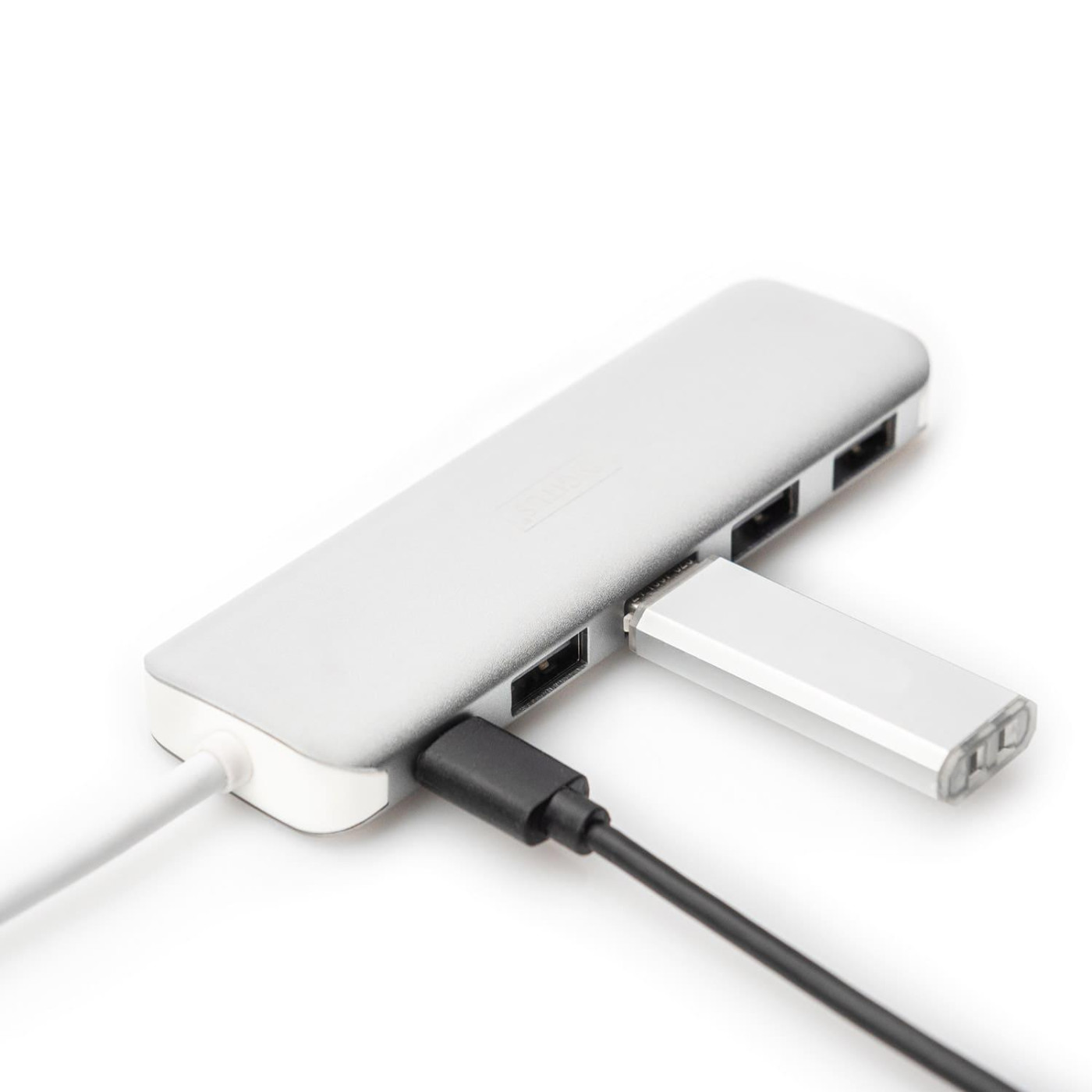 USB-Хаб Digitus USB-C > 4xUSB-A/USB-C (DA-70242-1)