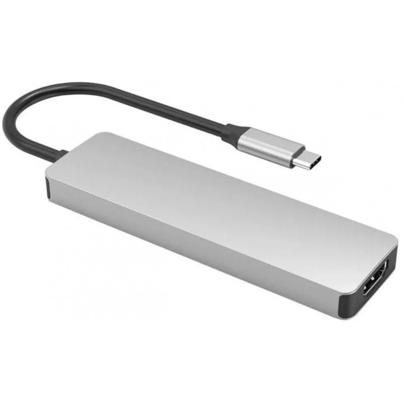 USB-Хаб Proove Iron Link 5 in 1 (2*Type-C + 2*USB3.0 + HDMI) Silver (HBIL00222024)