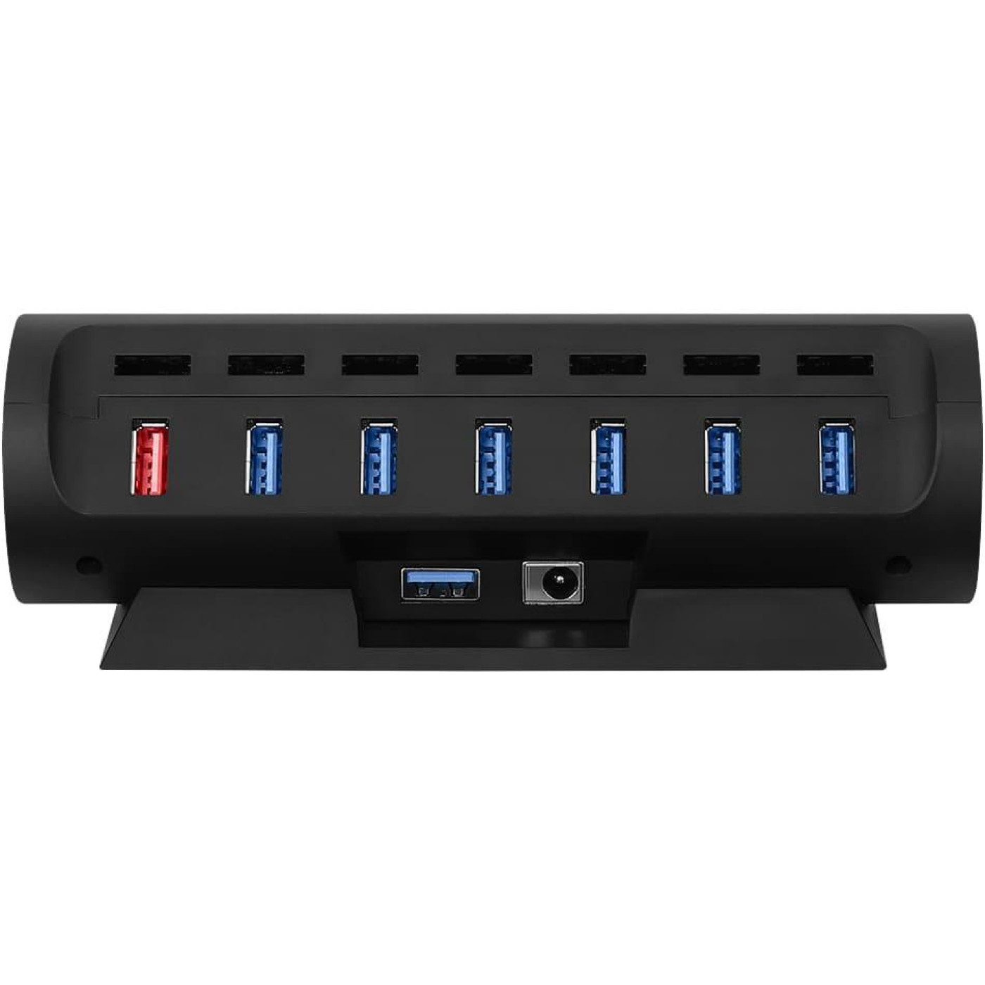 USB-Хаб Streamplify HUB CTRL 7-RGB-EU-F, чорний
