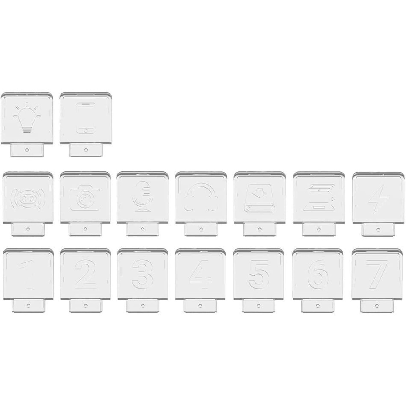 USB-Хаб Streamplify HUB CTRL 7-RGB-EU-F, чорний