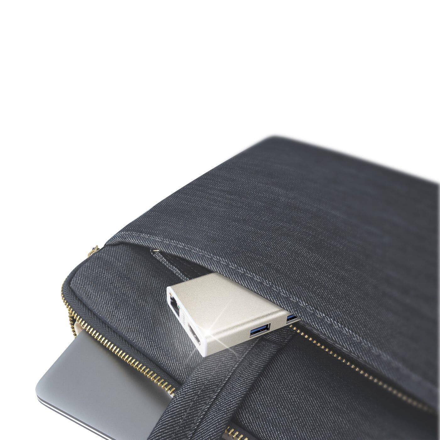 USB-Хаб j5create JCA374-N, USB Type-C 5-в-1 (JCA374-N)