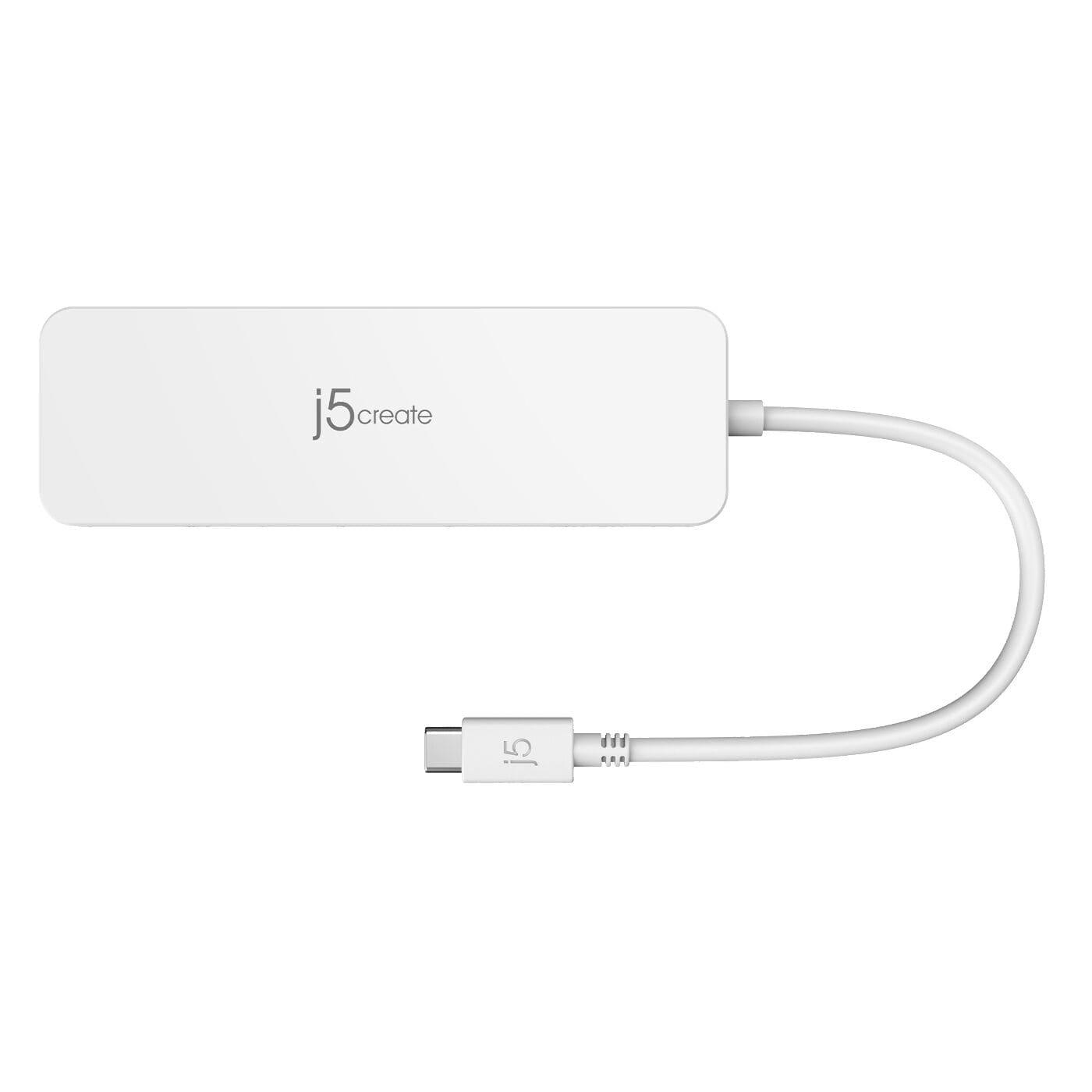 USB-Хаб j5create JCD373-N, USB Type-C 5-в-1 (JCD373-N)