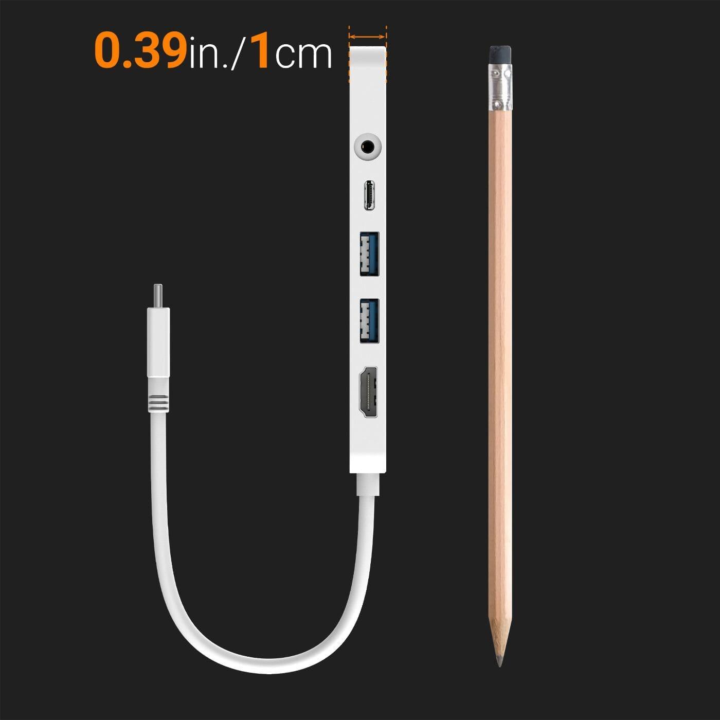 USB-Хаб j5create JCD373-N, USB Type-C 5-в-1 (JCD373-N)