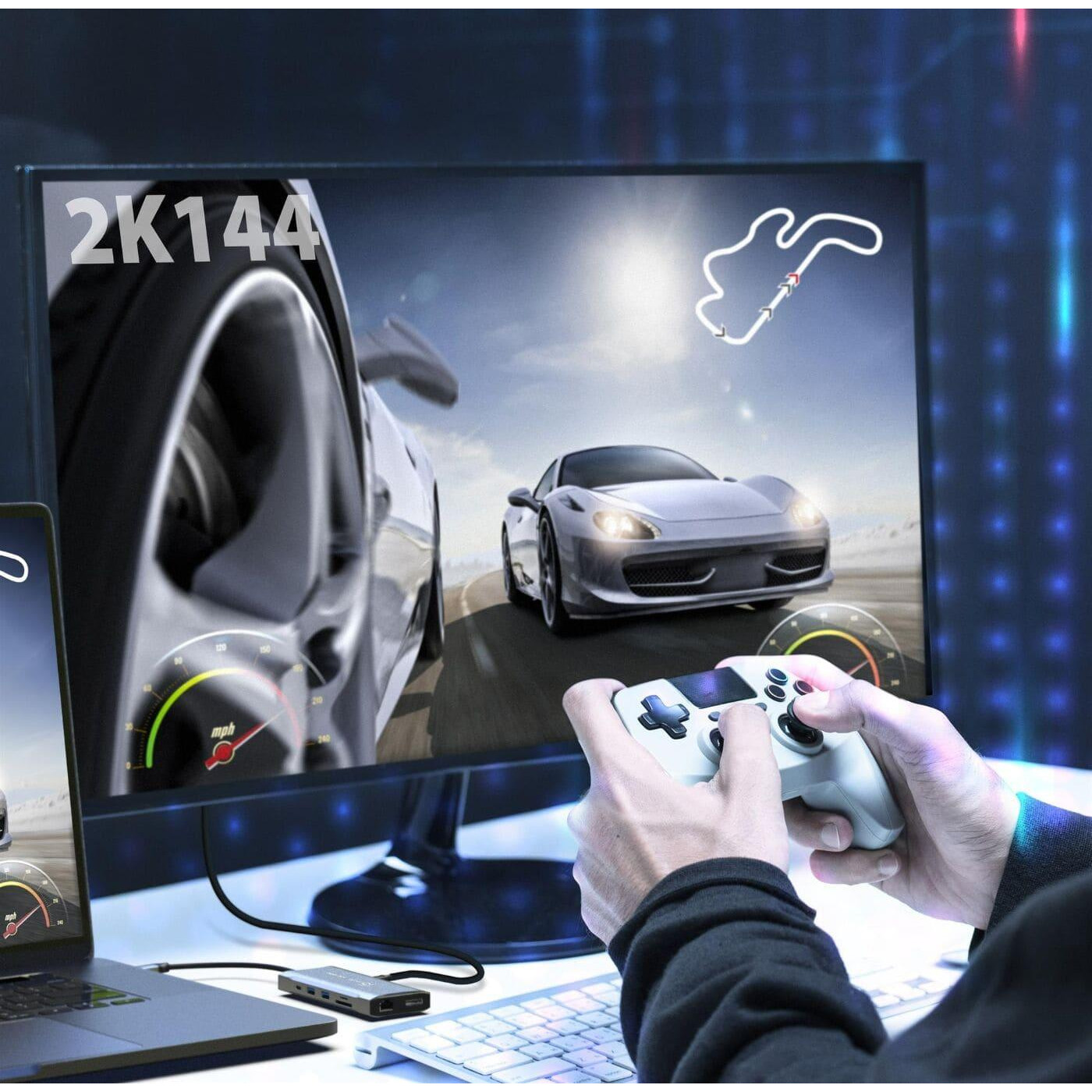 USB-Хаб j5create JCD397-N, USB Type-C 9-в-1 (JCD397-N)