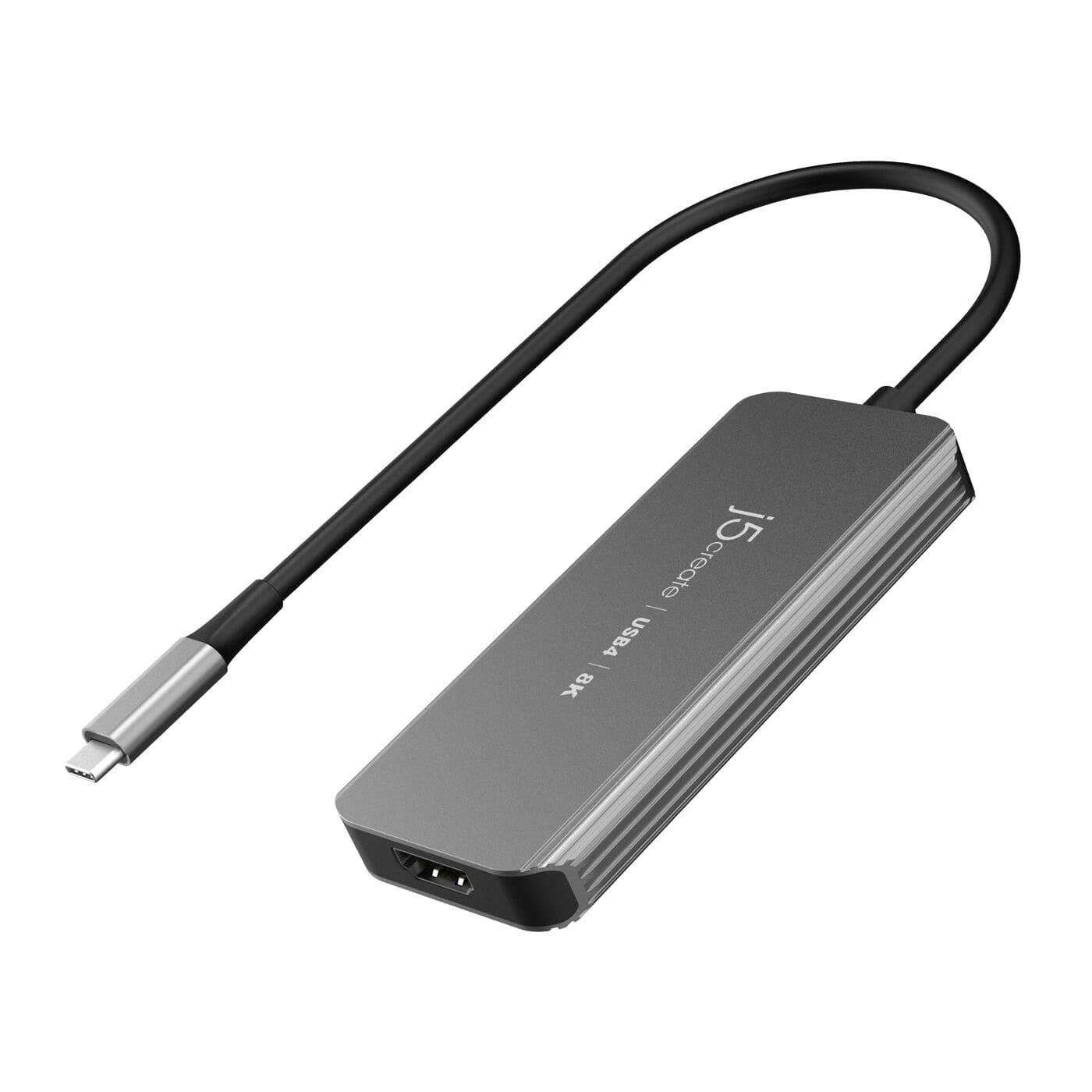 USB-Хаб j5create JCH453-N, USB Type-C 5-в-1 (JCH453-N)