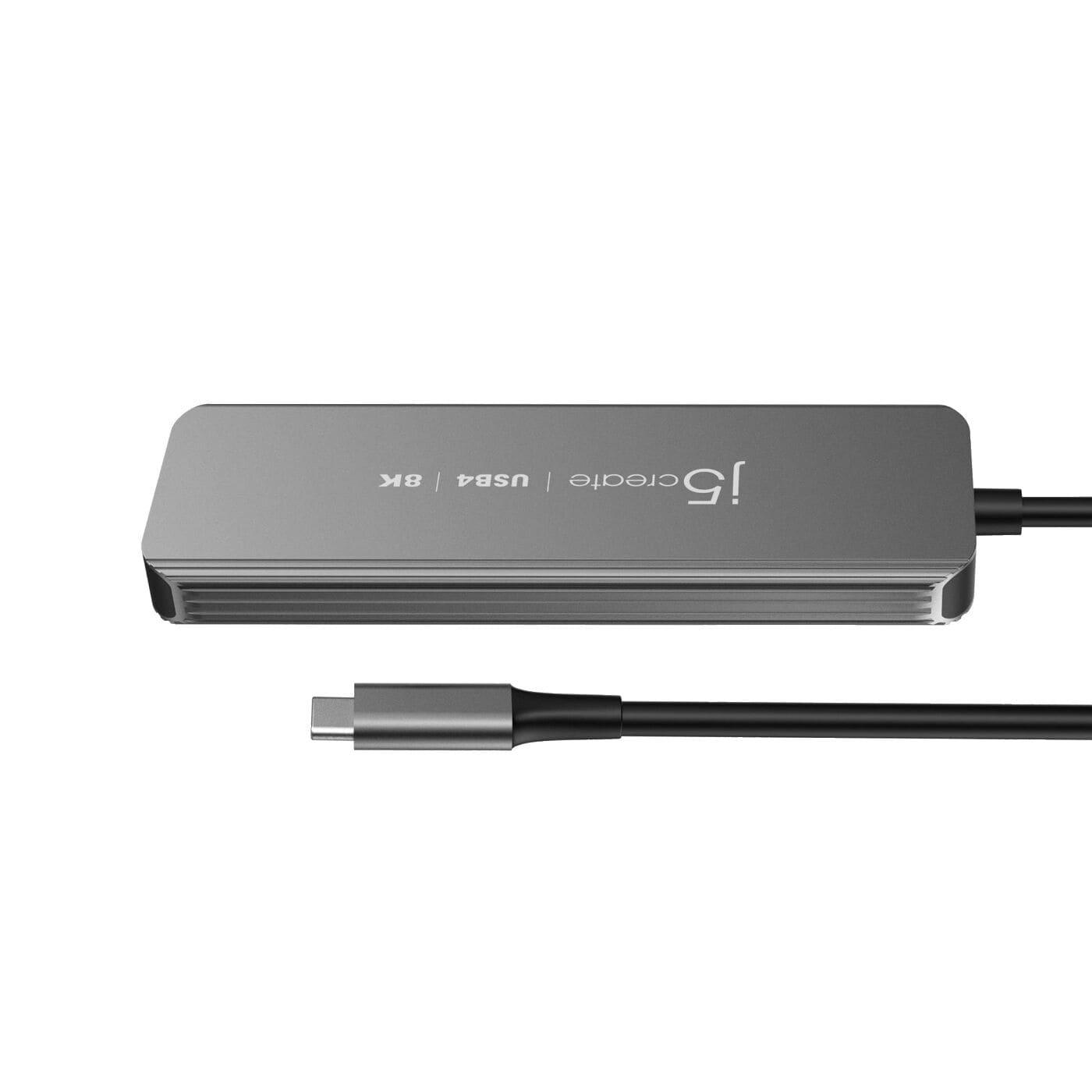 USB-Хаб j5create JCH453-N, USB Type-C 5-в-1 (JCH453-N)