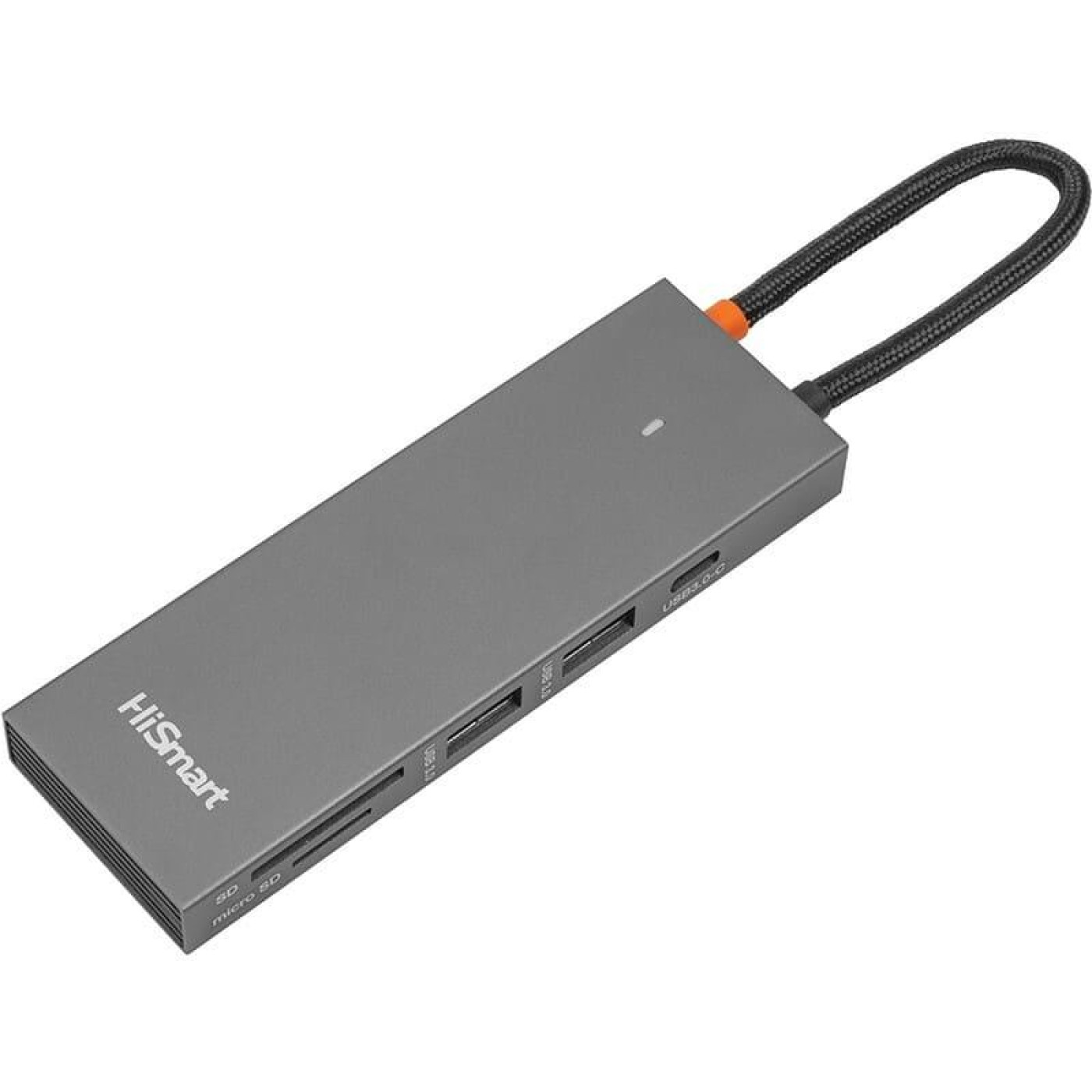 USB-Хаб HiSmart USB Type-C - 2 x USB 3.0, HDMI, SD (CA913459)