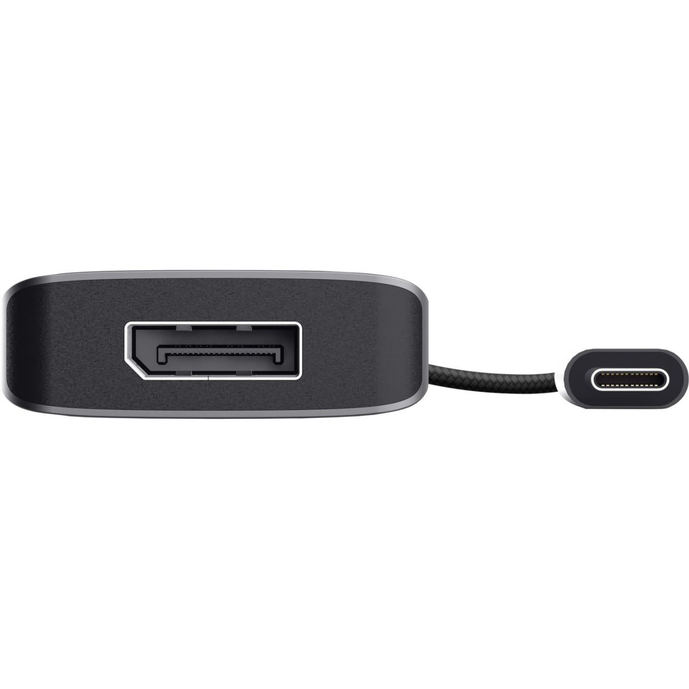 USB-Хаб Trust Dalyx 7in1 USB-C> 2xUSB-А 3.2/2xUSB-С/2xHDMI/Display Port, Алюминий, 0.16м, Сирий (25661_TRUST)
