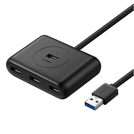 USB-Хаб Ugreen USB 3.0 Hub 0.5m (Black) (UGR-20290)