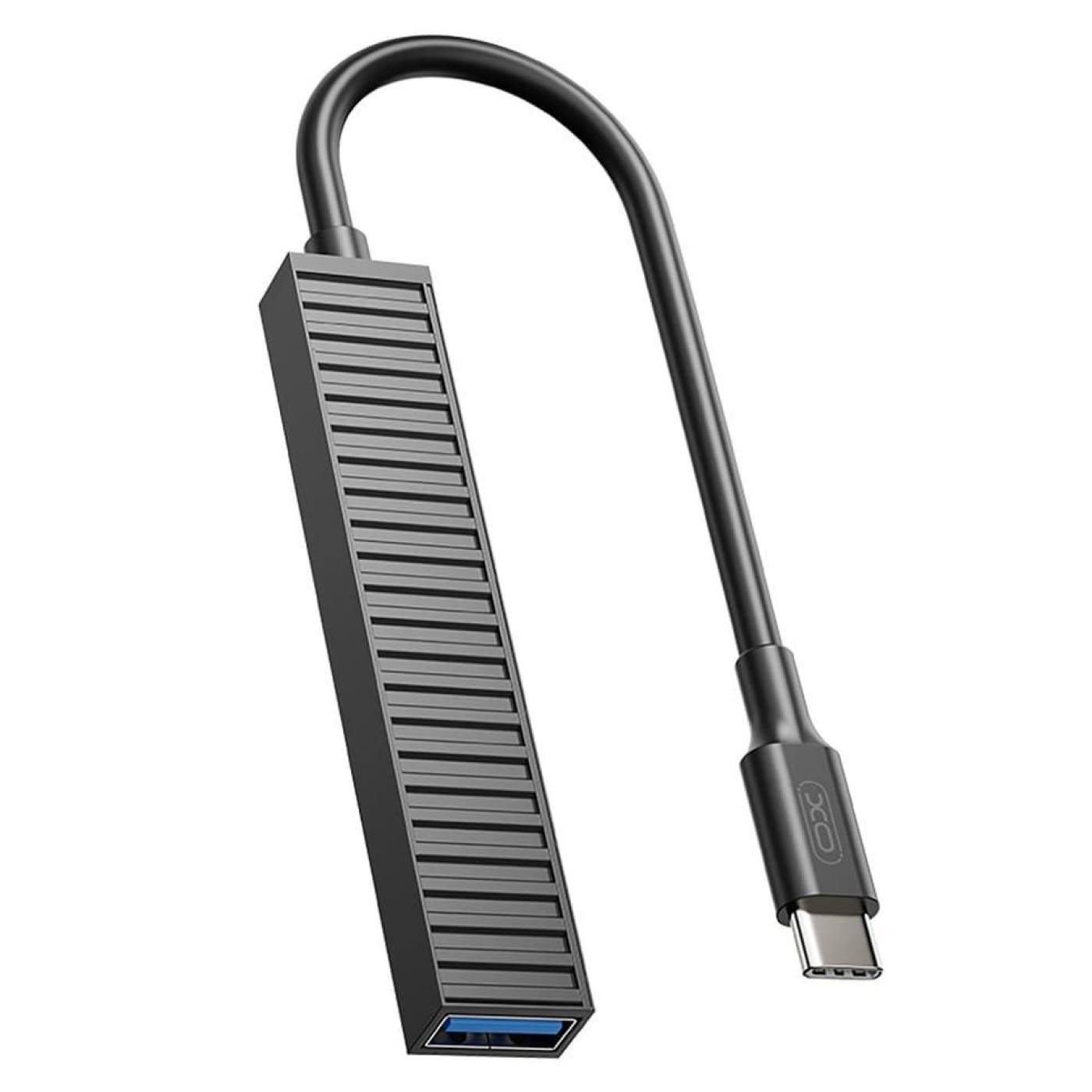 USB-Хаб XO USB Хаб на 4 порти (HUB014B.black)