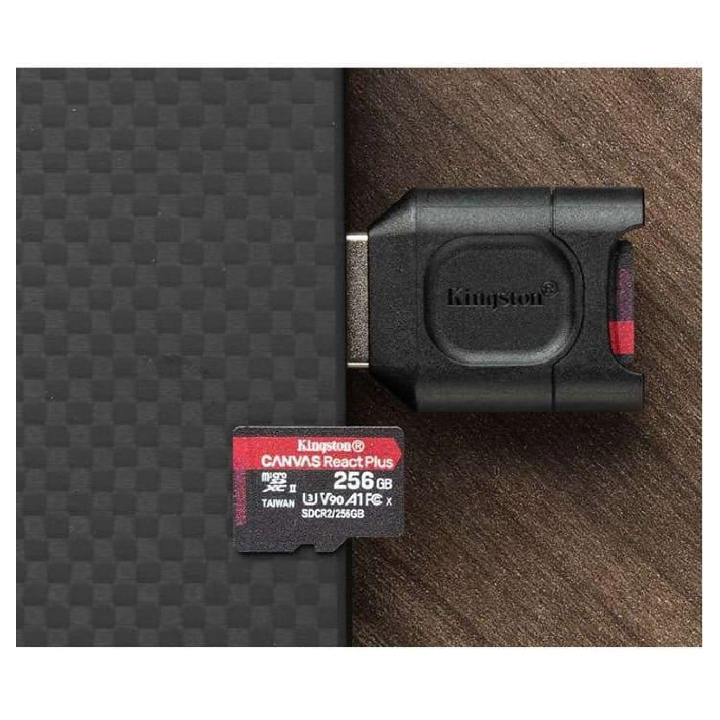Кардрiдер Kingston USB3.2 MobileLite Plus microSD Black (MLPM)