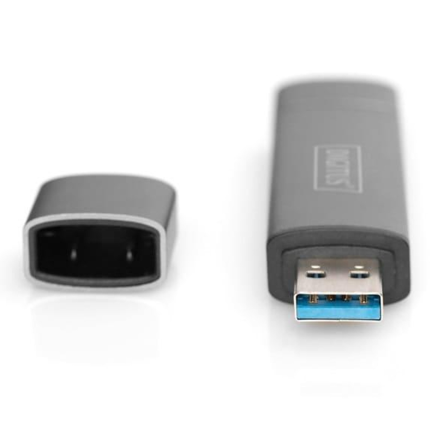 Кардридер Digitus USB-C/USB 3.0 SD/MicroSD (DA-70886)